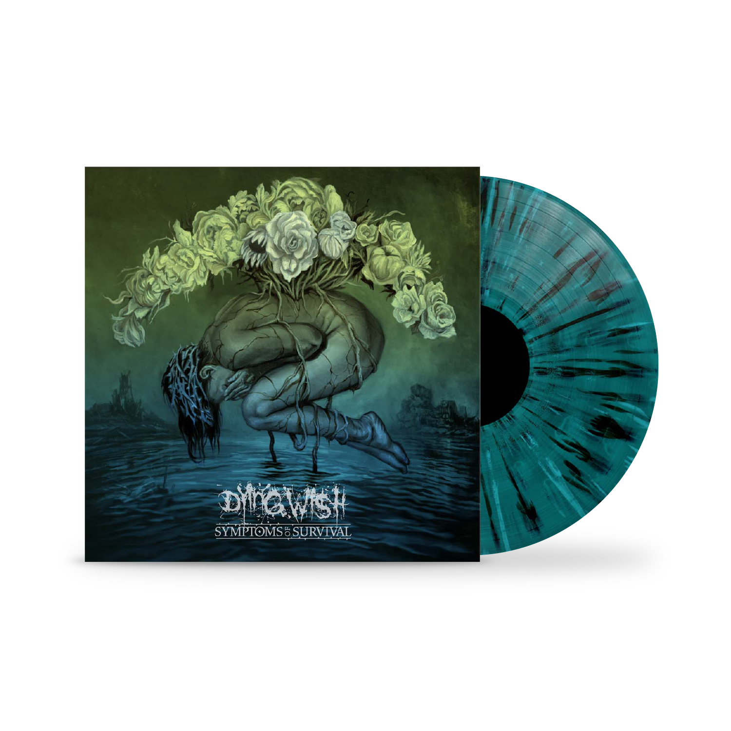 Symptoms of Survival 12" Vinyl - Blue with Black Splatter
